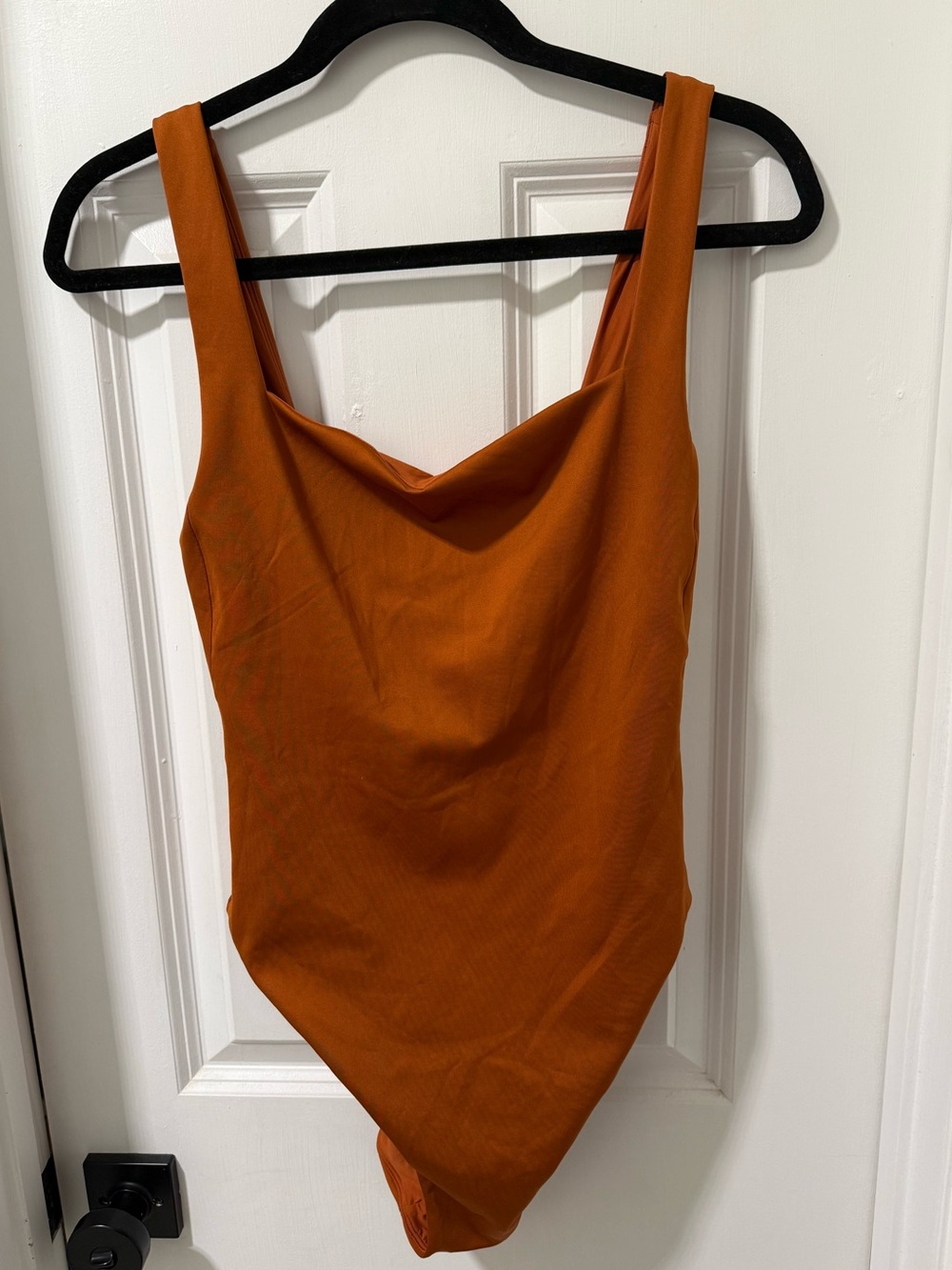 Left On Friday Bronze Streamline One-Piece Swimsuit